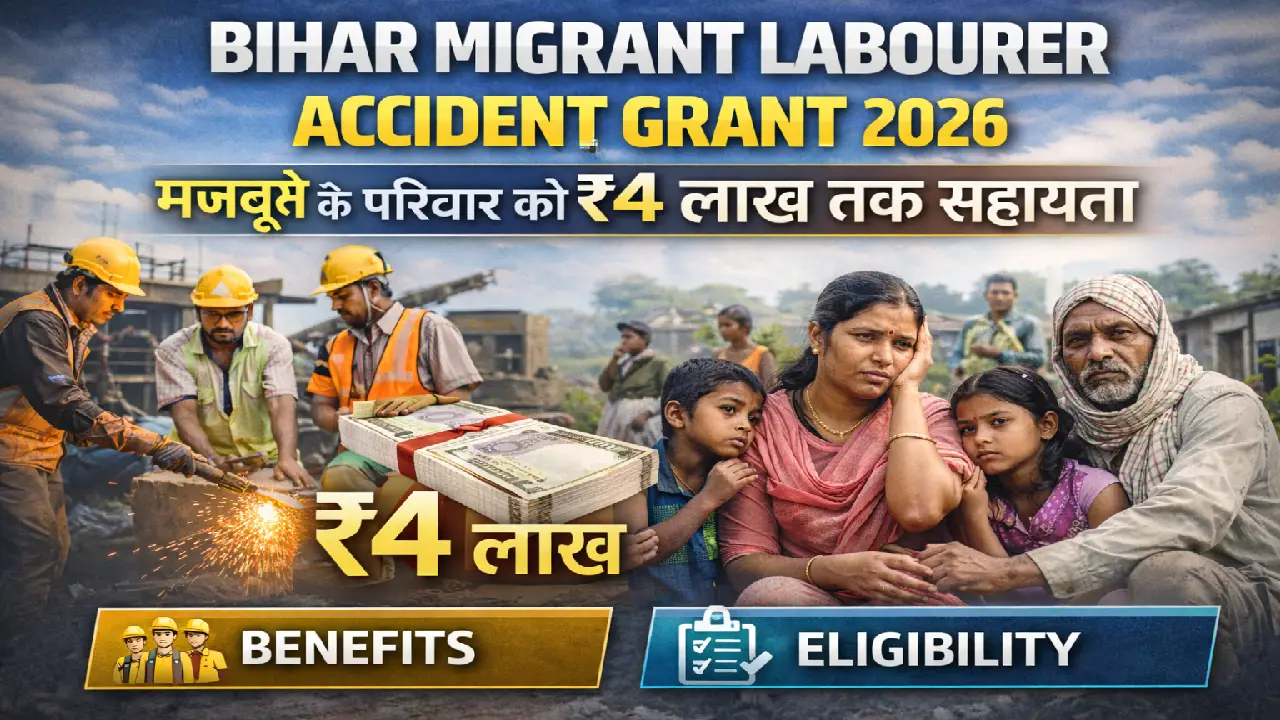 Bihar Migrant Labourer Accident Grant 2026