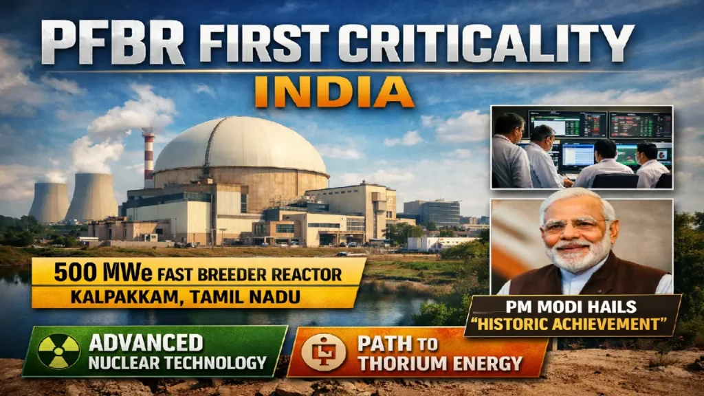 PFBR First Criticality India