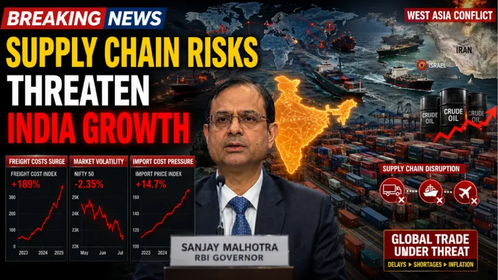 Global Supply Chain Disruptions Pose Downside Risks