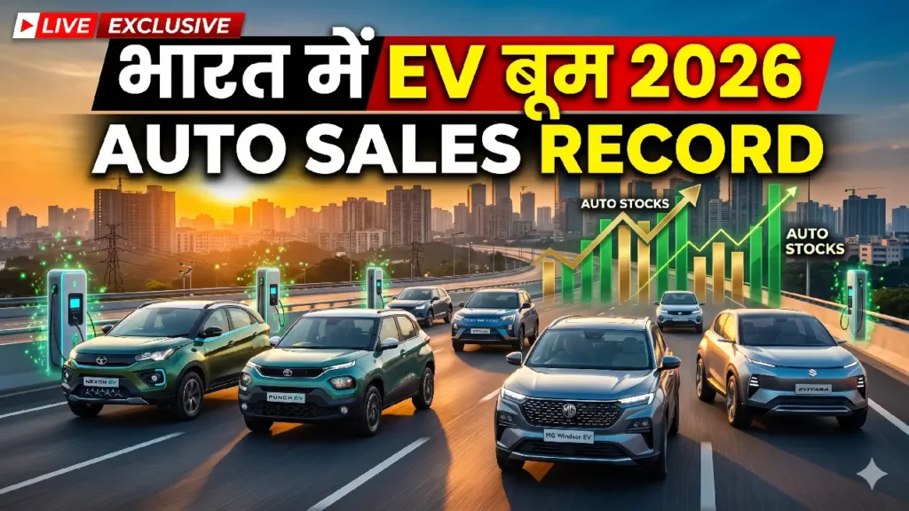 India Automobile and EV Sales Growth 2026