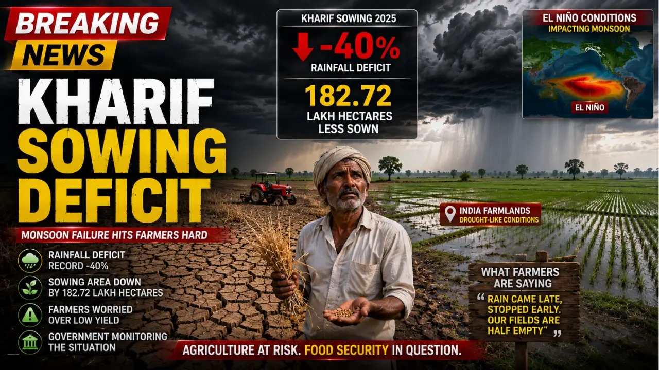 Kharif Sowing Deficit
