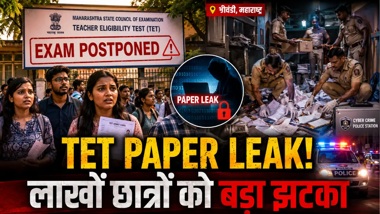 Maharashtra TET Paper Leak