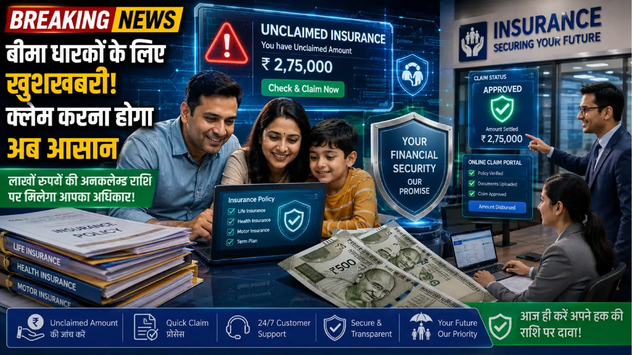Unclaimed Insurance Amount