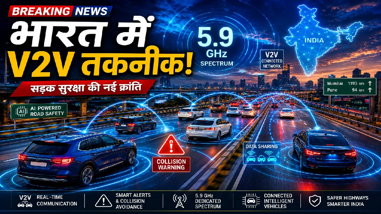 V2V Spectrum De-Licensed in India
