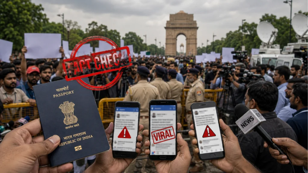 CJP Protest Passport Fact Check