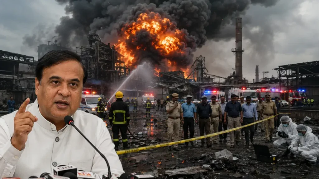 Cachar Factory Blast