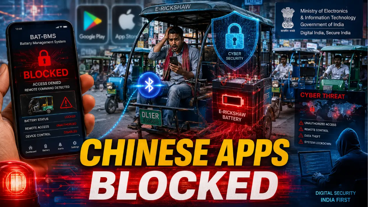 Chinese Battery Apps Ban