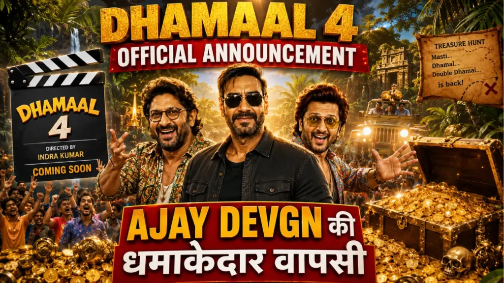 Dhamaal 4 Official Announcement