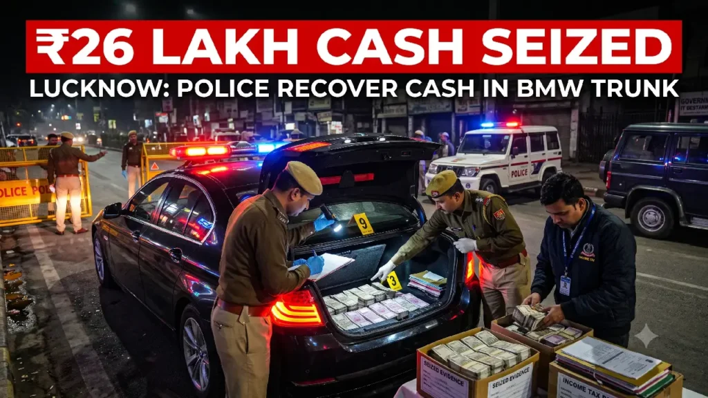Lucknow Cash Seizure