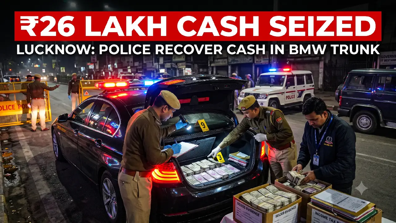 Lucknow Cash Seizure