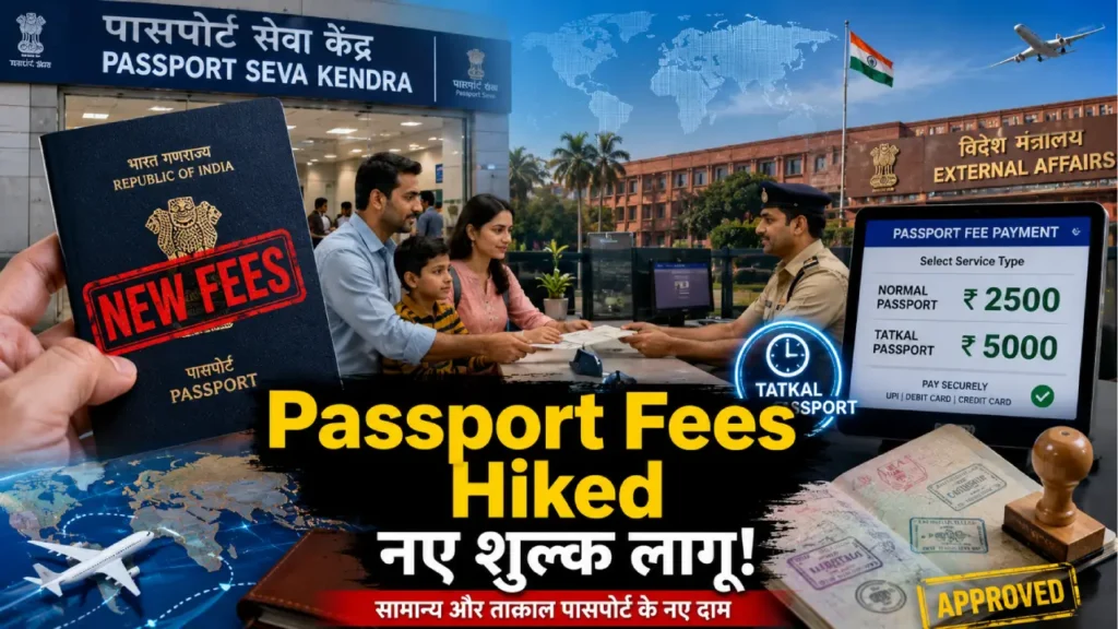 Passport Fees Hiked