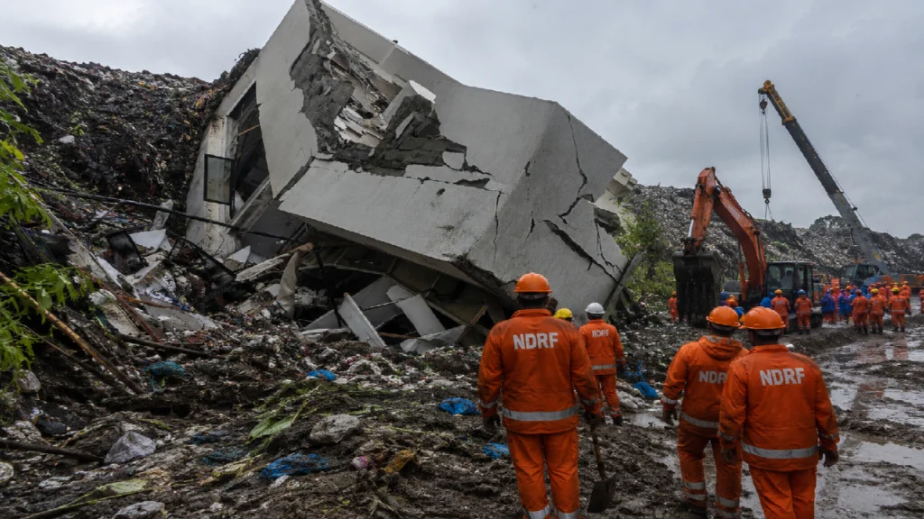 Pune Moshi Building Collapse
