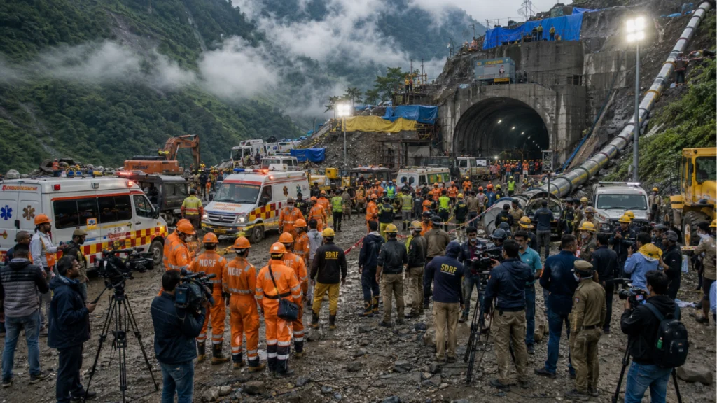 Sikkim Tunnel Collapse